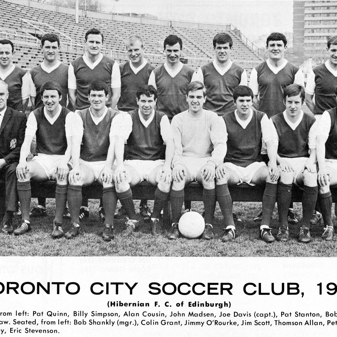1961 Toronto City Tee - Streaker Sports