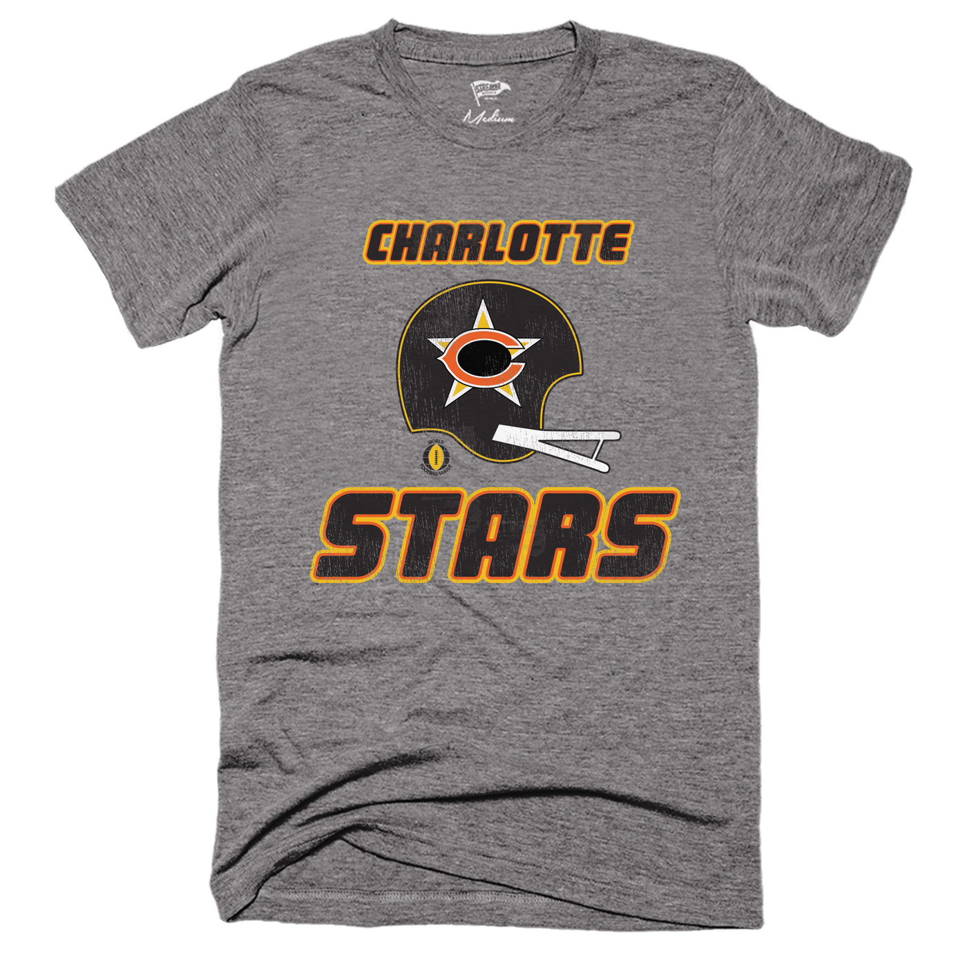 1974 Charlotte Stars WFL Tee - Streaker Sports