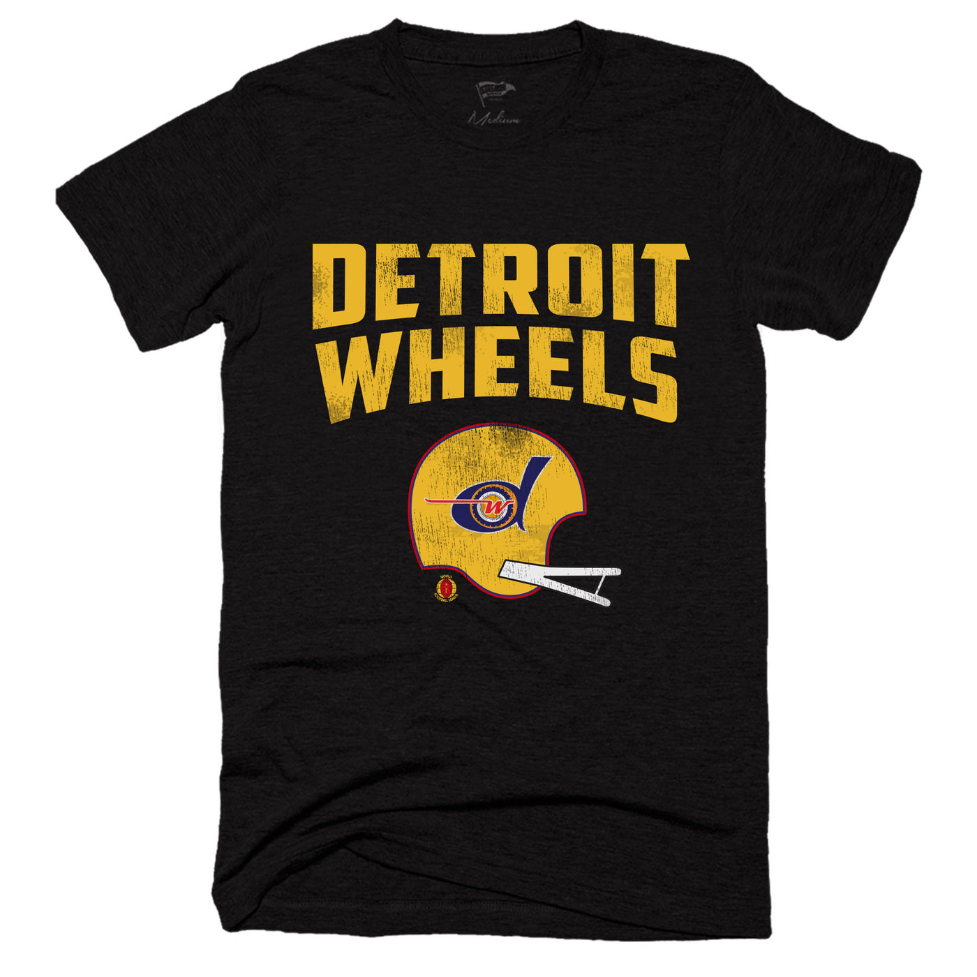 1974 Detroit Wheels WFL Tee - Streaker Sports