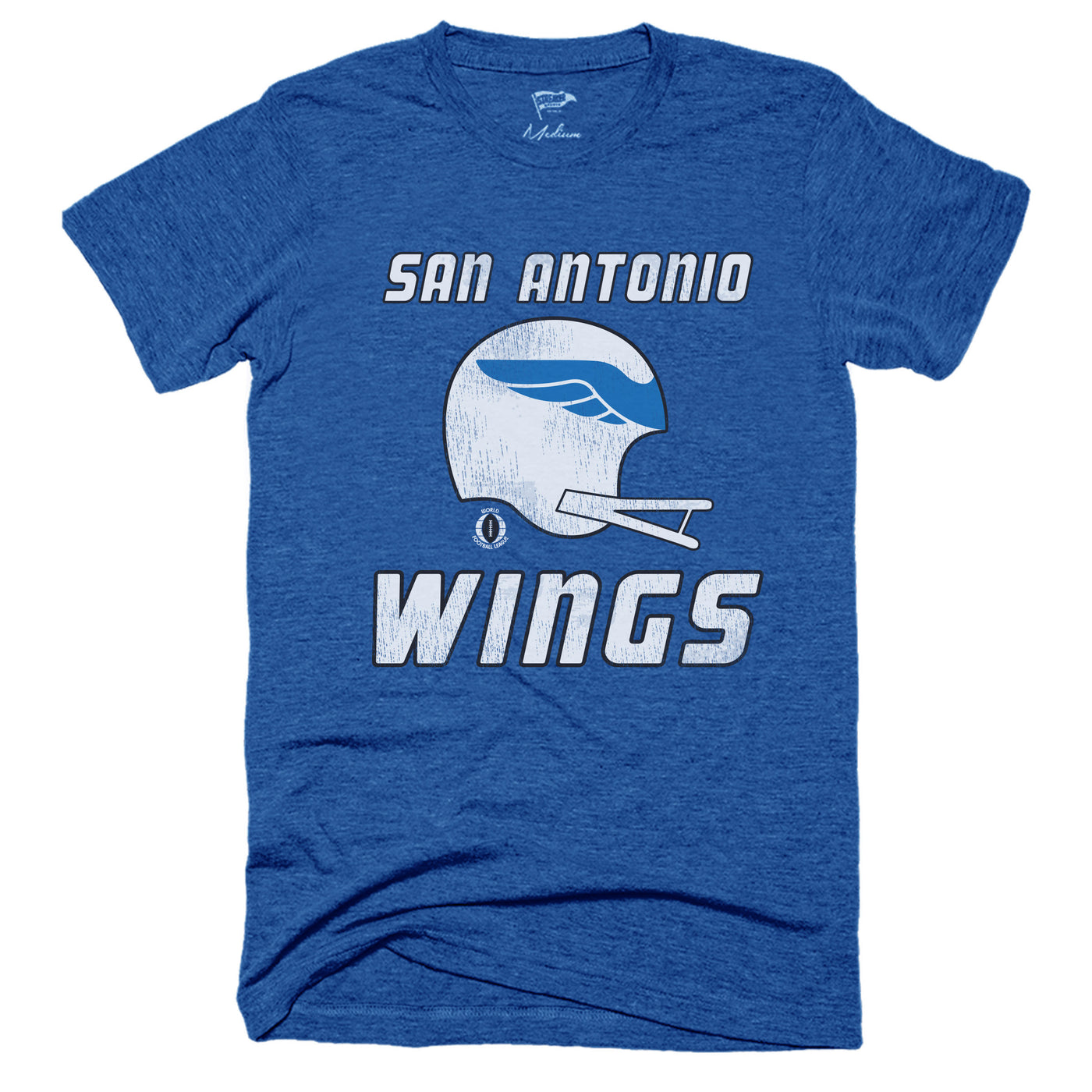 1975 San Antonio Wings WFL Tee - Streaker Sports