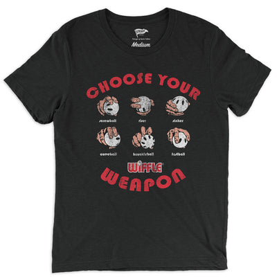 WIFFLE® Ball Choose Your Weapon Tee - Streaker Sports