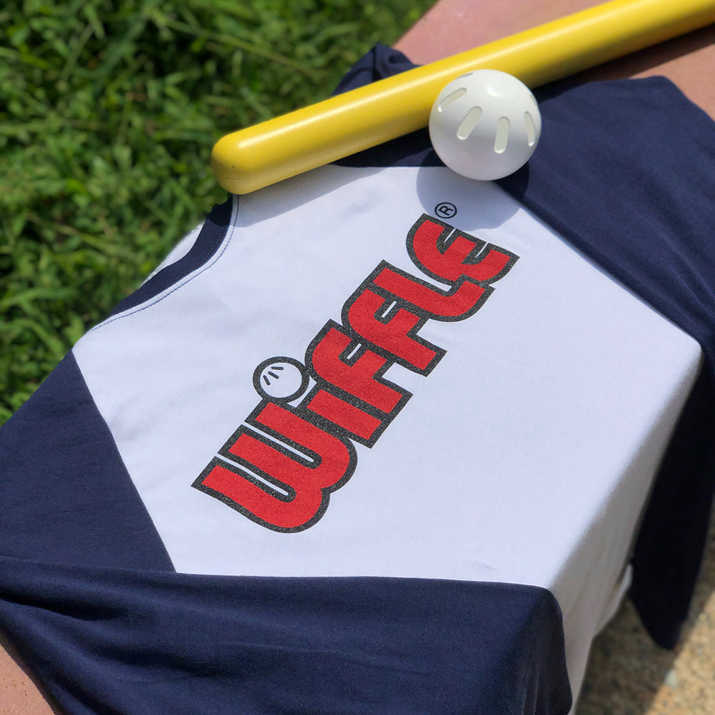 WIFFLE® Ball Logo Baseball Shirt - Streaker Sports