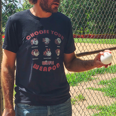 WIFFLE® Ball Choose Your Weapon Tee - Streaker Sports