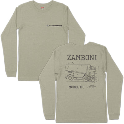 Zamboni Patent Long Sleeve - Streaker Sports