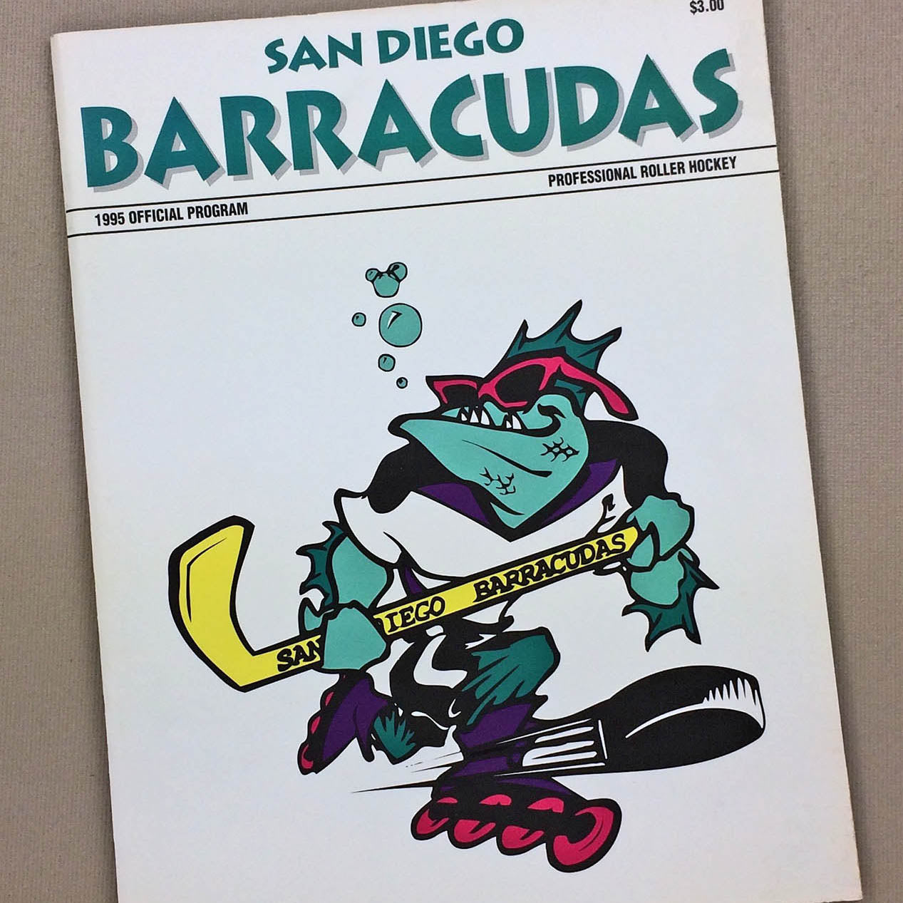 1993 San Diego Barracudas Tee - Streaker Sports